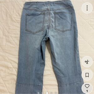 Free People Light Blue Flare Jeans